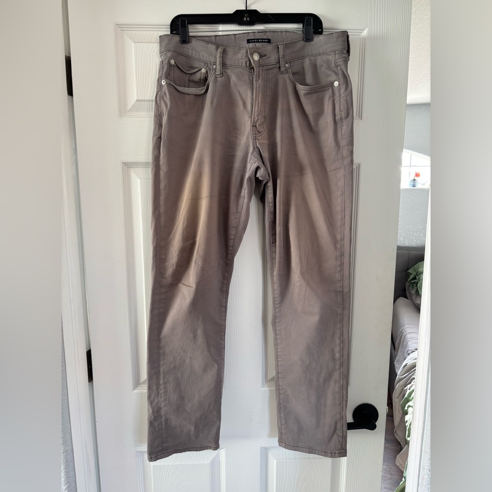 Men’s Lucky Brand Grey Jeans - Size 32 x 32